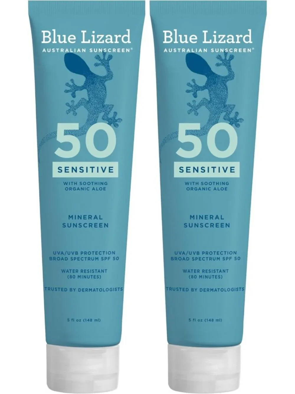 Mineral Sunscreen SPF 50+ | Zinc Oxide, Water Resistant, Fragrance-Free | 5oz